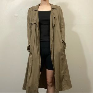 oversized trench coat
